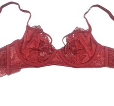 Red Fitted Bra With Removable Cups, Fitted Red Bra With Removable Cups, Best Bra, Bra Panties, Bra Panty, Designer Swimwear, Bra Set, Focus On, Bralette