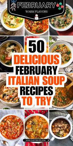 february italian soup recipes Italian Soup Recipes, Italian Soup, Soup Recipes