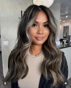 Brunette Hair With Highlights, Fresh Cut, Brunette Hair, Cut And Color, Hair Highlights, Hair Inspo, Hair And Nails, Hair Hair