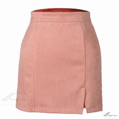 Elluis - High-Waisted Velvet Pencil Skirt for Women with Zipper Closure - Elegant Solid Color Design Velvet Pencil Skirt, High Waisted Pencil Skirt, Skirt For Women, Types Of Skirts, Style Board, A Line Skirt, Skirt Length, A Line Skirts, Leather Skirt