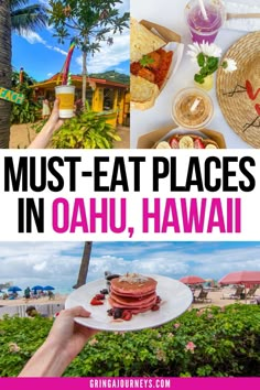 the best places to eat in oahuu, hawaii