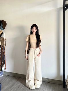 Outfit Ideas School, Check Outfit, Dance Style Outfits, Acubi Fashion, Outfit Everyday, Korean Fits, Myanmar Dress Design, Stylish Haircuts