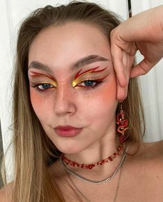 Anger Mood, Makeup Ojos, Festival Makeup Glitter, Show Makeup, Learn Makeup, Ethereal Makeup, Male Makeup, Dope Makeup, Edgy Makeup