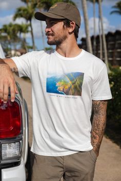 Kauai Is Why. Design printed on front chest of our custom cut and sew garment line. Featuring a new set on collar on a super soft cotton fabric and includes our embroidered flag icon on bottom right side for style. 100% Cotton - Pre-Shrunk and Laundered Designed on Kauai, Hawaii Fit Guide ALL SALES FINAL Custom Print Crew Neck Cotton T-shirt, Custom Print Cotton Crew T-shirt, Flag Icon, Kauai Hawaii, Kids Sale, Kauai, New Set, New Kids, Right Side