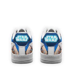 Rey Air Sneakers Custom Star Wars Shoes All of our Air Sneakers styles are custom-made-to-order and handcrafted to the highest quality standards. High-quality rubber sole for traction and exceptional durability Lace-up closure for a snug fit. Material: Microfibre leather: chemical & abrasion resistance, anti-crease, aging resistance Please allow 7-10 business days to receive a tracking number while your order is hand-crafted, packaged and shipped from our facility. Star Wars Shoes, Winnie The Pooh Cartoon, Air Sneakers, Teen Titan, Cartoon Shoes, Youthful Style, Teen Titans Go, Shoe Gifts, Personalized Hoodies