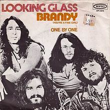 an album cover for looking glass, featuring three men with long hair and beards