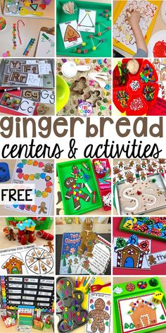 Gingerbread Plate Craft, Gingerbread House Dramatic Play Center, Gingerbread Craft For Preschool, Gingerbread Theme Toddlers, Gingerbread Ideas For Preschool, Preschool Gingerbread House, Gingerbread Crafts For Toddlers, Gingerbread Theme Preschool, Gingerbread Man Kindergarten