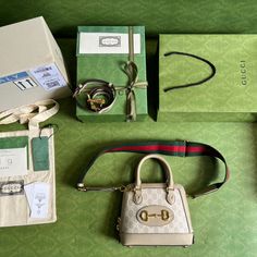 ADC Fashion - GCI Bags - 1617 A+ Excellent Quality; Contact us if you've any questions in your mind. Gucci Mini Bag, Gucci Mini, Gucci Horsebit, Beige Bag, Luxury Products, Crossbody Shoulder Bag, Timeless Pieces, Gucci Bag, Evening Bags