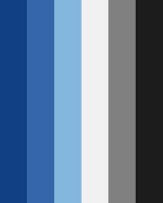 blue and black color palette for the new year