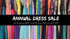 Shop our Annual After Prom Season Dress Sale June 1st - 10th For the best selection shop In Store Or to shop online - www.formalwearoutlet.com 30% Off all Dresses priced $175 40% Off all Dresses priced $150 50% Off all Dresses priced $125 60% Off all Dresses priced $99 Thousands of New Dresses in stock in sizes from 00 to 30 from top American designers including Alyce Paris, Dave & Johnny, Ellie Wilde, Jovani, Mac Duggal, Rachel Allan and more! After Prom, Alyce Paris, Ellie Wilde, June 1st, Rachel Allan, New Dresses, Dress Sale, Pageant Dress, Mac Duggal