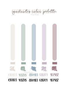 the different colors of pencils are shown in this graphic style, including blue, gray and