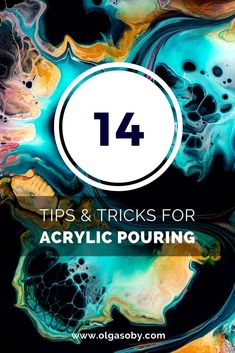 Acrylic Paint Poring, Paint Poring, Acrylic Projects, Olga Soby, Painting 101, Pour Paint