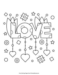 the words live healthy are outlined in black and white with flowers, hearts, stars