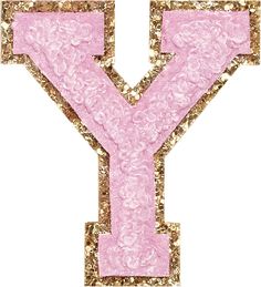 Flamingo Glitter Varsity Letter Patches Lilac Glitter, Receipt Organization, Collection Letter, Letter Patches, Chenille Patch, Preppy Pink, Varsity Letter, Stoney Clover Lane, Stoney Clover