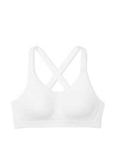 Nothing but net. This breathable mesh sports bra is a well-rounded performer ready to lounge, work out, cool down, then hang out later. Featuring the perfect amount of medium support, with adjustable racerback straps to find your best fit.  Medium support  Pull-on style  Wireless molded pad for stabilized support, separation, & bounce control  Adjustable racerback straps  Breathable performance mesh  Machine wash  Imported Sport Bras, Pink Bra, T Shirt Bra, Work Out, Hanging Out, Victoria’s Secret, Pilates, Sports Bra, Victoria's Secret