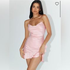 Princess Polly Darian Mini Dress Pink New With Tags. So So Soooo Cute! I Have A Similar Dress So This One Was Never Worn. Vegas Dresses, Mini Dress Pink, Homecoming Outfits, Party Dresses Online, New Years Eve Dresses, Essential Dress, Spaghetti Strap Mini Dress, Fleece Dress, Dress Princess