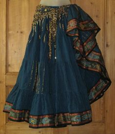 Boho Chic Gypsy Style Skirts & Dresses in Plus Sizes - here's the ... Fest Outfits, Swing Dancing, Skirt Maxi, Styl Boho, Hippie Chic, Hippie Style, Belly Dance, Boho Outfits