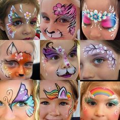 Face Painting Set Up, Quick Face Painting, Mermaid Face Paint, Frames Diy Crafts, School Spirit Week, Face Paint Makeup