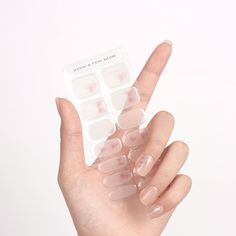 Step into a world of understated charm with our "Delicate Sparkle" semi-cured gel nail strips. Designed for those who love a hint of sparkle alongside classic elegance, these strips feature a soft pink base with subtle shimmer and accent glitter that catches the light beautifully. Nail Kit Gift, Gel Nail Strips, Gel Nail Kit, Glitter Nail Art, Pedicure Nails, Nail Kit, Ombre Nails, Nude Nails, Gel Nail