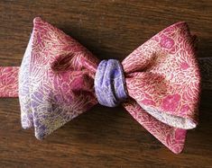 Custom Mens Accessories: Pocket Squares Ties by HandsomeHankies Bow Tie For Men, Tie For Men, Red And Purple, Mens Bow Ties, Purple Background, Tuxedos, Purple Backgrounds, Purple Flower