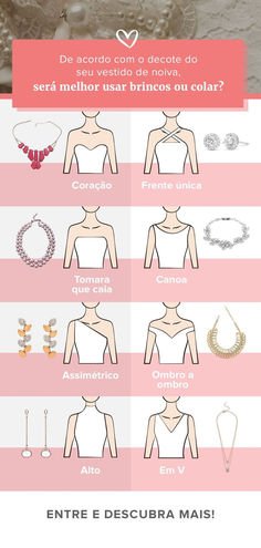 the different types of necklaces and bracelets on display in front of a white background