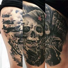 Manly Military Eagle Tattoo Designs Tattoo Spots, Popular Tattoo Designs, Skeleton Tattoos, Forearm Sleeve Tattoos