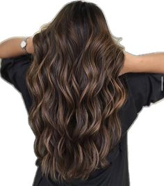 Color Balayage Brunette, Coffee Hair Color, Balayage Chocolate, Pelo Chocolate, Hair Melt, Dark Chocolate Hair, Long Hair Highlights, Hairstyle Color, Coffee Hair