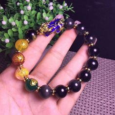 PiYao Citrine Wealth Bracelet freeshipping - Deegnt Prosperity And Abundance, Spiritual Power, Attract Wealth, Green Crystal, Evil Spirits, Agate Beads, Green Crystals, Beautiful Bracelet, Citrine