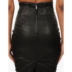 Find RICK OWENS Dirt Pillar High-waist Leather-blend Maxi Skirt 10 on Editorialist. | Rick Owens leather-blend maxi skirt65% lamb leather, 34% cotton, 1% elastaneZip fasteningSlim fit, high rise, structured waistband, dart at back, panelled, split hemSpecialist leather cleanMade in ItalyTrue to sizeSize UK 8: length 43in / 109cmModel is 5ft 10in/1.78m and wears a size UK 8Lightweight, stretchy Fitted Leather Bottoms With Side Zipper, Modern Leather Skirt For Night Out, Leather Bottoms For Club, Leather Mini Skirt With Zipper Closure, Modern Leather Mini Skirt, Leather Skirt With Side Zipper For Night Out, Chic Leather Club Skirt, Chic High Waist Leather Mini Skirt, Chic Leather Skirt For Club