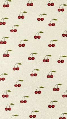 ¡Es un verano vintage y Cherry es la onda!  ¡Disfruta de este fondo de pantalla de teléfono de descarga digital para mantener tu verano vintage y lleno de cerezas!🍒❤️ Cute Home Screen Wallpaper, Cute Summer Wallpapers, Bow Wallpaper, Simple Phone Wallpapers, Iphone Wallpaper Pattern, Iphone Wallpaper Photos, Tapeta Pro Iphone, Phone Wallpaper Patterns, Lukisan Cat Air