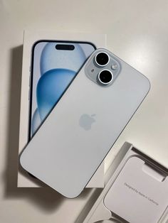 the new iphone 11 is in its box and it's still in its packaging