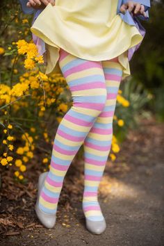 Dreamer Pastel Proud Stripes Thigh High Socks Thigh High Tube Socks, Pride Socks, Striped Thigh High Socks, Genderfluid Pride, Bear Pride, Asexual Pride, Pansexual Pride, Trans Pride, Thigh High Socks