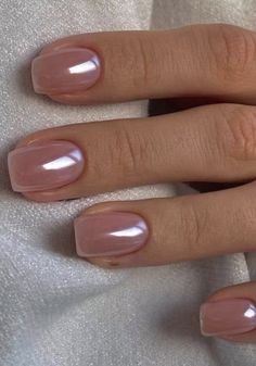 Gel French Manicure, Nagellack Trends, School Nails, Makijaż Smokey Eye, Soft Nails, Neutral Nails