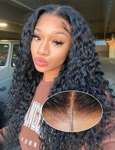 PRICES MAY VARY. ❤️ Glueless Dome Cap Wig: New Upgraded HD Lace Wig Can Be Weared Within 15s which is more easy and convenientt and friendly especially for the beginners,No Need to Cut the Lace No Glue& Gel,Just Wear to Go! ❤️ Glueless Wig Pre Cut HD Lace:3D Dome Cap Removable Adjustable Elastic Band 100% Secure,No Glue,No Gel,No Spray,No Product Needed Zero Adhesive & Skill,Healthy and No Worry of The Allergic Anymore ❤️ Glueless 6X4.75 HD Lace Wigs：Different from 4x4 5x5 and 6X4, the inner lac Curly Lace Wig, Curly Weaves, Glueless Wigs, U Part Wigs, Glueless Wig, Women's Wigs, Curly Human Hair Wig, Wig Caps, Wigs Human Hair