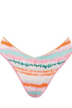 colorful bikini bottom Trendy V-neck Swimwear For Vacation, Seamless Summer Bottoms For Beach, Beachwear Bottoms For Sunbathing, Beachy Seamless Bottoms For Vacation, Multicolor Bottoms For Sunbathing On Vacation, Multicolor Vacation Bottoms For Sunbathing, Seamless Beachwear Bottoms For Vacation, Trendy Seamless Bottoms For Vacation, Multicolor Seamless Bottoms For Summer