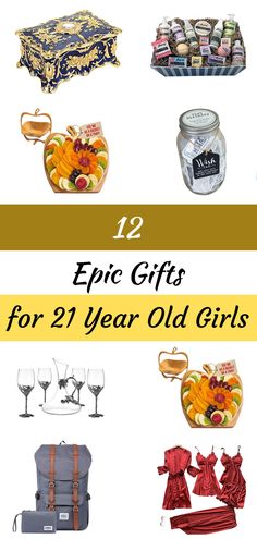 Don't know what to gift a young woman in her 20's? Check out our list of best gifts for 21 year old women. Whether it is your sister, girlfriend, best friend or wife, you will find something for everyone. It includes items you can gift for any occasion like Christmas, Birthdays, Valentine's day or Anniversary. Gifts for Her| Gifts for Best Friend| Gift ideas | The Best Gift | 21st Birthday Gifts For Her, 21st Birthday Gift Ideas, 21st Birthday Wishes, Best Friend Gift Ideas, Friend Gift Ideas, Gifts For Best Friend, Anniversary Gifts For Her, 21st Birthday Gifts