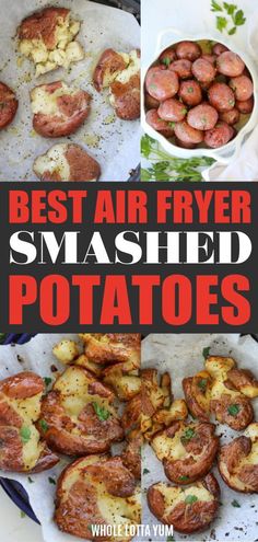 the best air fryer smashed potatoes