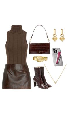 Sade Fall Outfits, Fall Dinner Outfit Classy, Brown Fall Outfits, Diva Aesthetic, Fall Dinner Outfit, Super Casual Outfits, Dinner Outfit Fall, Bar Outfits, Brown Fall