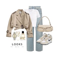 Zara Autumn Outfit 2024, Outfit Cumpleaños Mujer Dia Casual, Nike Bag, Trainers Nike, Nike Bags, Hijabi Outfits Casual, Winter Fashion Outfits Casual, Coat Outfit