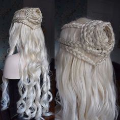 Medevial Hairstyle, Daenerys Hair, Windy Girl, Gra O Tron, Fancy Hairstyles