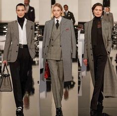 Entj Style Fashion, Stylish Business Outfits, Fashionshow Runway, Ralph Lauren Womens Clothing, Ralph Lauren Suits, Rich Fashion, Corporate Attire, Causal Outfits