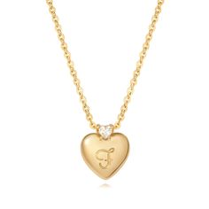 PRICES MAY VARY. Gold Initial Heart Pendant Necklace Size: 18 " -20 " adjust with lobster clasp Material: Our gold initial heart pendant necklace crafted in 18K gold plated, heat and pressure bonded to a high-quality brass core; being tarnish-resistant, and absolutely stunning Applicable Occasions: our dainty gold necklace is suitable for many occasions, party, wedding, ceremony, graduation, dating and vocation Package: One dainty gold initial heart necklace is packed in delicate box About MEVEC Gold Initial Heart Necklace, Necklace With Initials, Initial Heart Necklace, Heart Pendent, Necklace For Her, Heart Shaped Necklace, Dainty Gold Necklace, Necklace Craft, Pendent Necklace