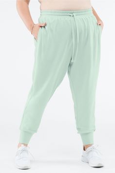 Luxe Terry Jogger Fabletics green female Activewear >> Womens >> Bottoms >> Pants & Joggers >> Joggers plus Breathable/Pockets Chic jogger cut from Lounge Terry fabric Click here to learn how we’re committed to keeping the earth in good shape. Green Sweatpants With Comfort Waistband, Green Relaxed Fit Activewear For Loungewear, Green Activewear With Side Pockets For Yoga, Spring Green Joggers With Side Pockets, Green Bottoms For Loungewear With Loosely Fitted Hips, Green Relaxed Fit Joggers With Elastic Waistband, Green Sweatpants With Elastic Waistband, Comfortable Green Sweatpants For Loungewear, Comfortable Green Loungewear Activewear