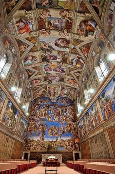 To Do: The Sistine Chapel, Italy Michelangelo Paintings, Mckayla Maroney, Visit Rome, The Sistine Chapel, Sistine Chapel, Bucket Lists, Place Of Worship