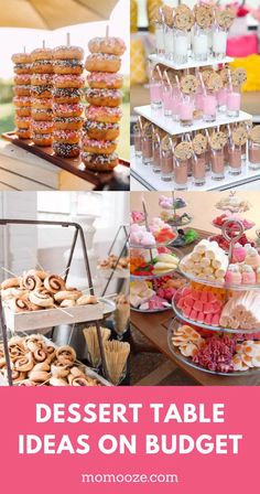 dessert table ideas on a budget