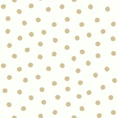 sample spot peel stick wallpaper in gold by roommates for york wallcoverings 1 Polka Dot Wallpaper, Peelable Wallpaper, Modern Pattern Geometric, Dot Wallpaper, Temporary Decorating, Room Visualizer, Gold Dot, Dots Wallpaper, Gold Vinyl