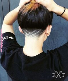 Shornnape Undercut, Shaved Undercut, Back Of Head