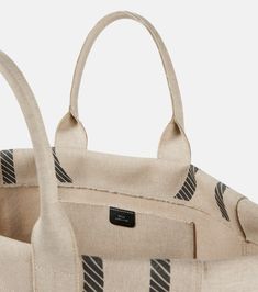 Height 35cm-14"
Max. width 62cm-24.5"
Max. depth 22cm-8.5"
Length of handles 47cm-18.5" Luxury Tote Bags, Printed Canvas Tote Bag, A Monogram, Leather Thong Sandals, Monogram Pattern, Black Tote Bag, Canvas Tote Bag, Free Bag, White Bag