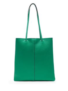 Leather Effortless Tote | Banana Republic The Perfect Day, Perfect Day, Green Leather, Snap Closure, Sale Items, Banana Republic, Fashion Accessories, Tote Bag, Leather