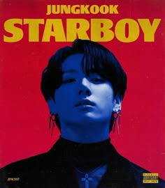 the album cover for starboy features an image of a woman with black hair and earrings